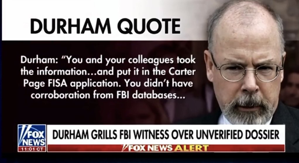 HenryBack2Play's tweet photo. The FBI testified under oath and confirmed they all lied to the FISA courts over and over again. #Criminal #DurhamProbe #FBIcorruption #Trump #RussiaGate #SteeleDossier https://t.co/OdNv81PPtr