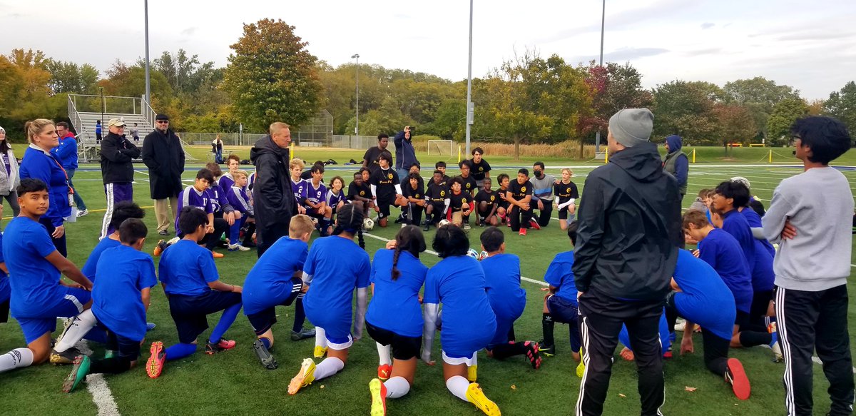 JOziemkowski's tweet photo. Since 2016, the @cusd200 middle school crosstown intramural soccer tournament has been one of my favorite parts of fall. #yourcommunityschools https://t.co/7vCGQABq5G