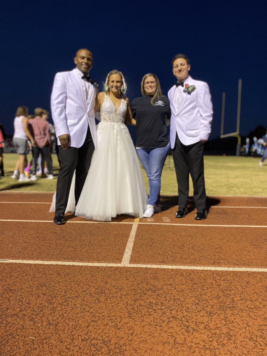 So proud of our Health Science Students that we’re represented on the Siegel High School  🏈 HOCO Court. You represent our program well. Congratulations to all 3 of you. <a href="/RonaldWhitmor10/">Ronald Whitmore Jr</a> <a href="/reeyanahmed27/">Reeyan Ahmed</a> <a href="/MadisonWhit47/">Madison Whitworth</a> <a href="/sghhosa/">Siegel HOSA</a> <a href="/CteSiegel/">Siegel Career and Technical Education</a> <a href="/SiegelHighStars/">Siegel High School</a>.