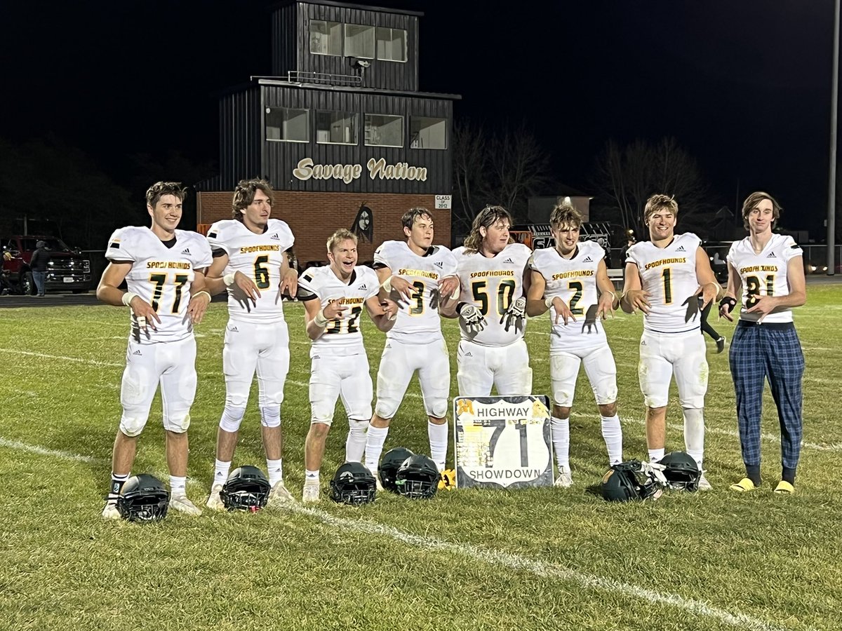 Maryville 39, Savannah 28. 12 straight in Highway 71 Showdown.