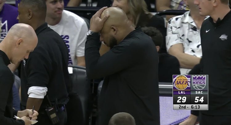 Le0verrated's tweet photo. Ham realizing he's gonna be coach #6 that's gonna be fired by Klutch https://t.co/MvJz15ysRv