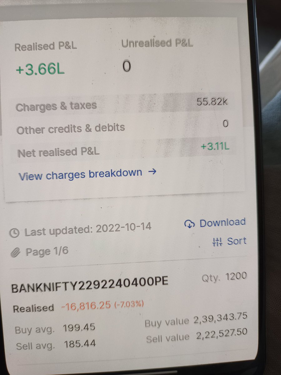 COBSKSAID's tweet photo. Last 30 days profit in zerodha and grow in nifty and Banknifty #banknifty #Nifty https://t.co/w2UeSmdizY