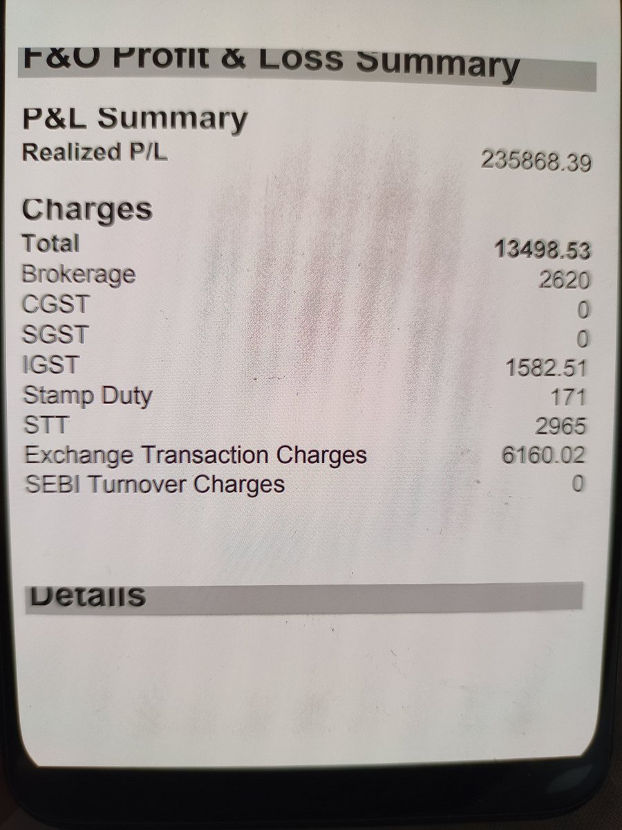 COBSKSAID's tweet photo. Last 30 days profit in zerodha and grow in nifty and Banknifty #banknifty #Nifty https://t.co/w2UeSmdizY