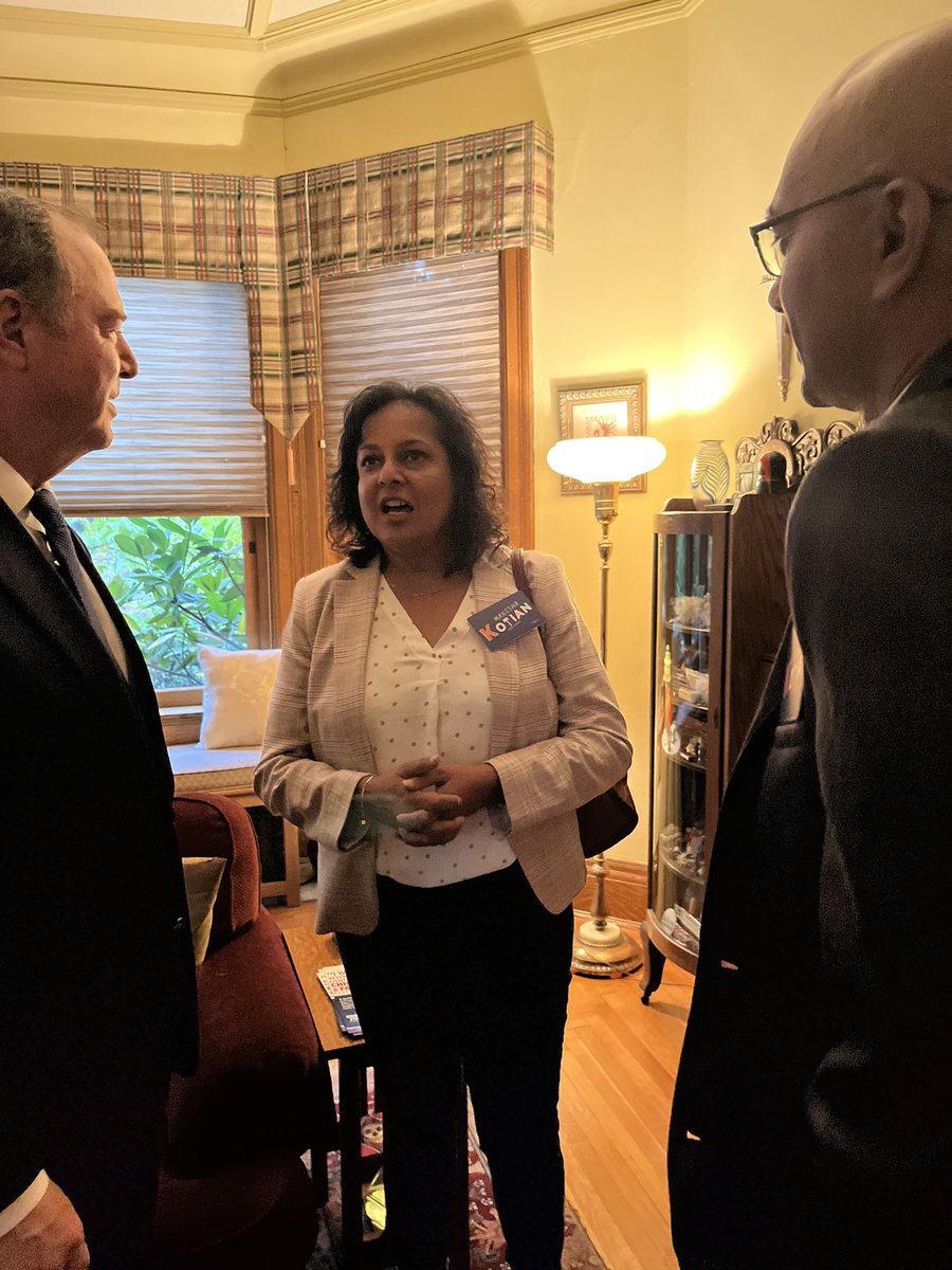 Incredible ending to day 25- thank you Harry Budke and Jim Goetz for hosting this wonderful event. Rep. Adam Schiff reminded everyone how important it is to vote this year as our democracy lies in peril.