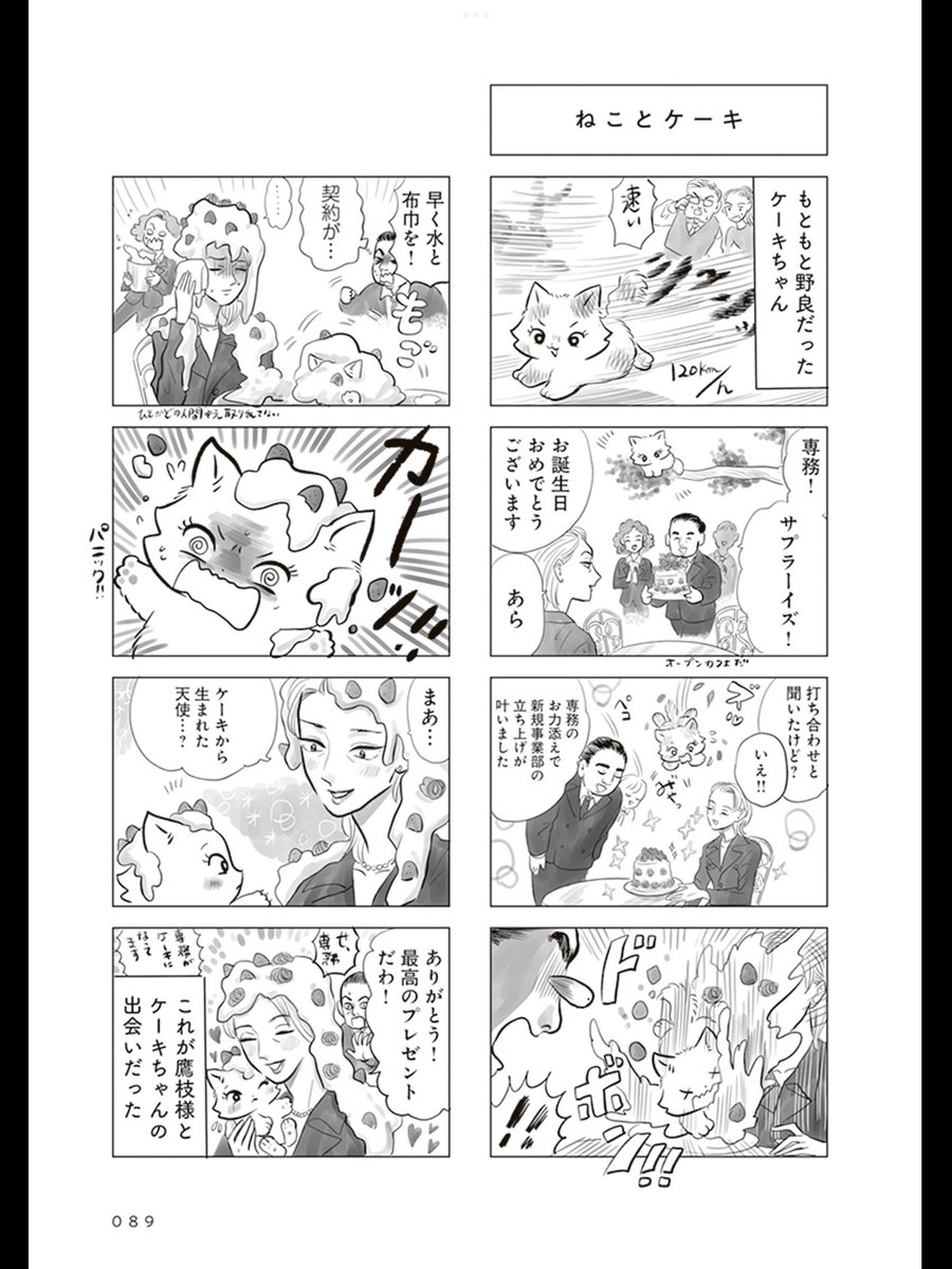 トラと陽子(ケーキちゃんと鷹枝さま)

ケーキに導かれたねこちゃんと人 