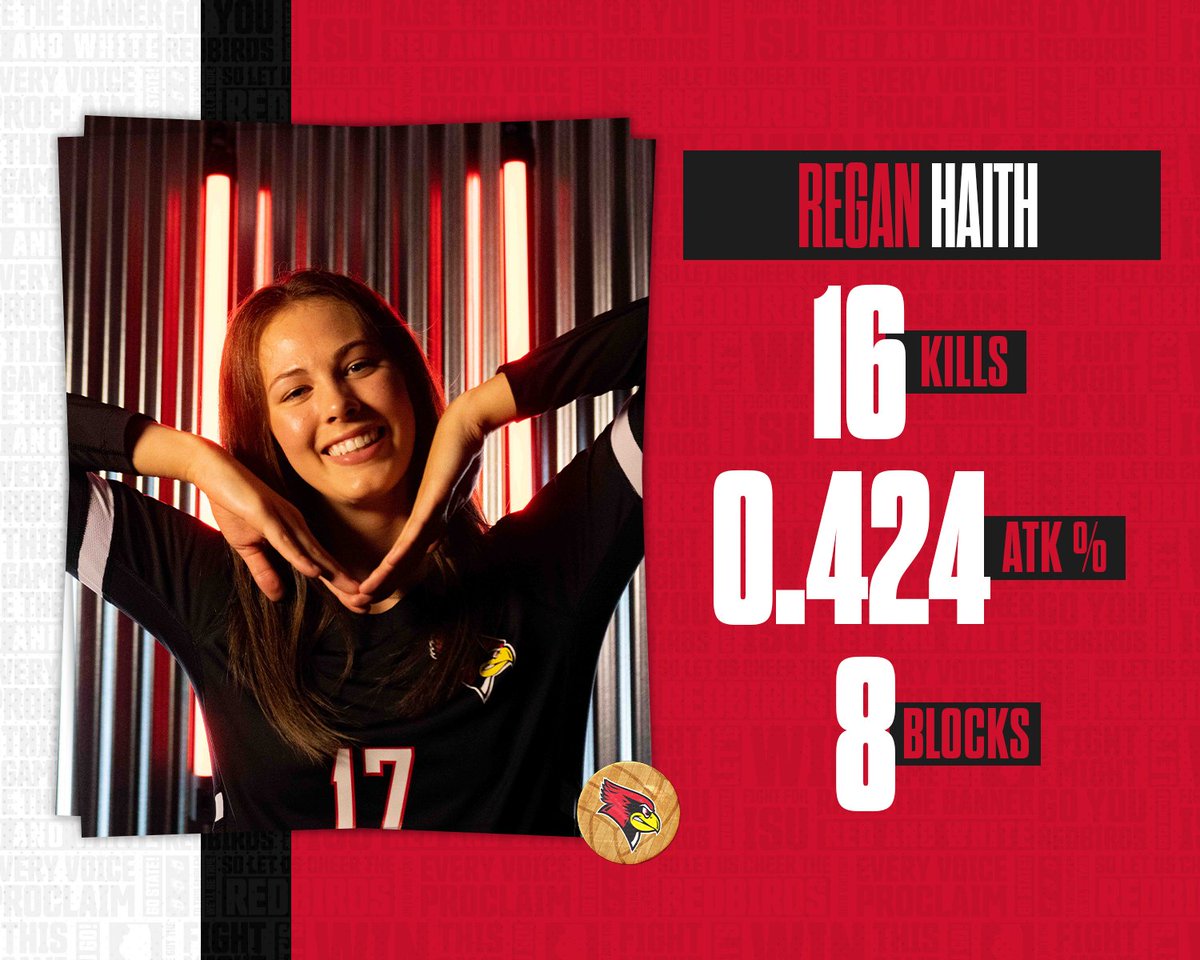 Career-high 1⃣6⃣ kills and more for the freshman 🔥