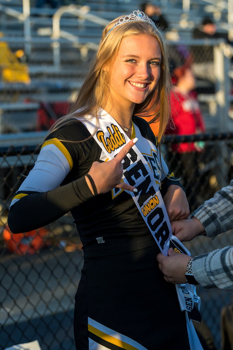 Black River celebrated Senior Night tonight. Congrats to the two <a href="/cheer_brhs/">BRHS Cheer</a> Seniors <a href="/McleanKeyera/">Keyera McLean</a> and <a href="/teddi_135/">Teddi Vonderau🦋</a> !!