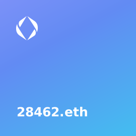 28462.eth sold for 0.0725 ETH ($93.39189 USD) on ENS.Vision
#ENS #ENSVision #ensdomains
ens.vision/name/28462