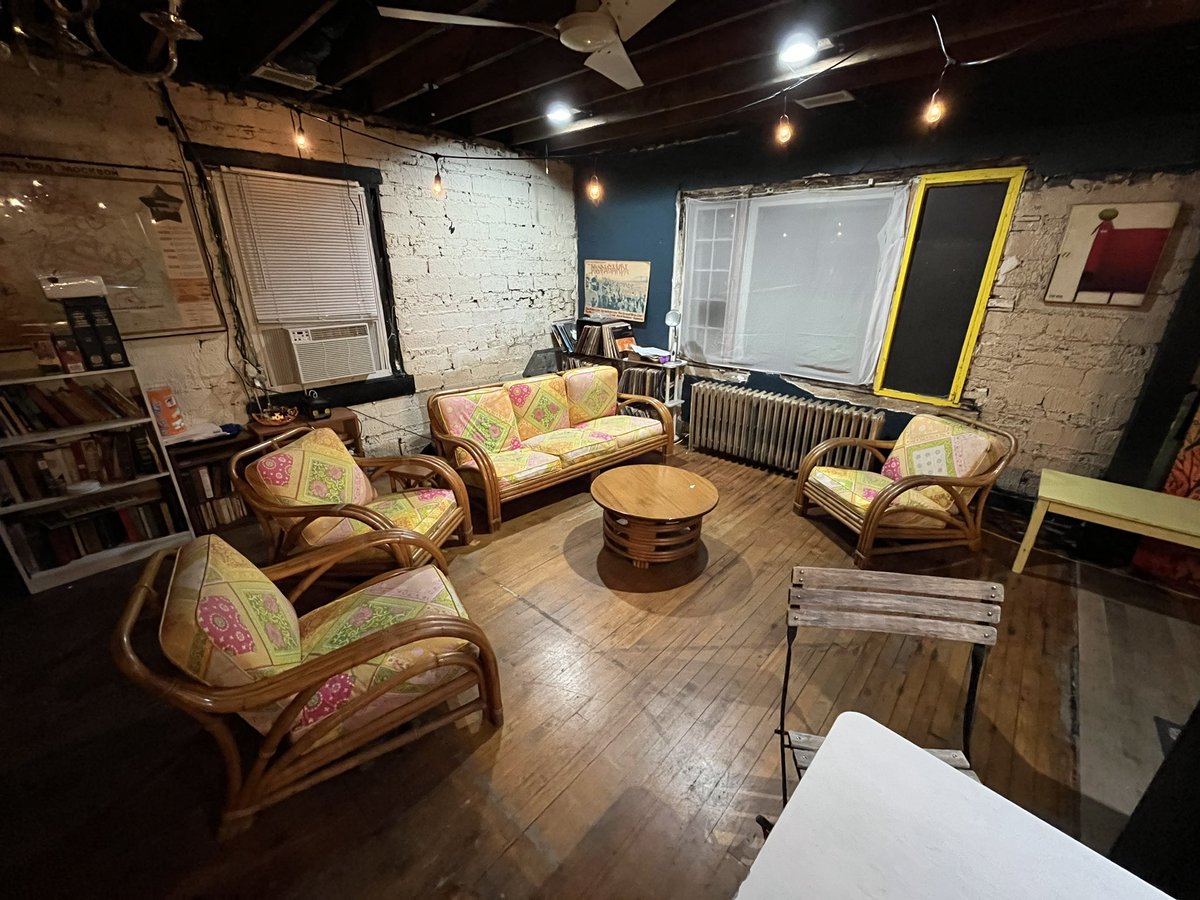 BackneMusic's tweet photo. the public option rocks! Take the time to visit this NE gem of a dive bar (there are people here right now I just didn’t photograph them) https://t.co/bOQPAStBh1