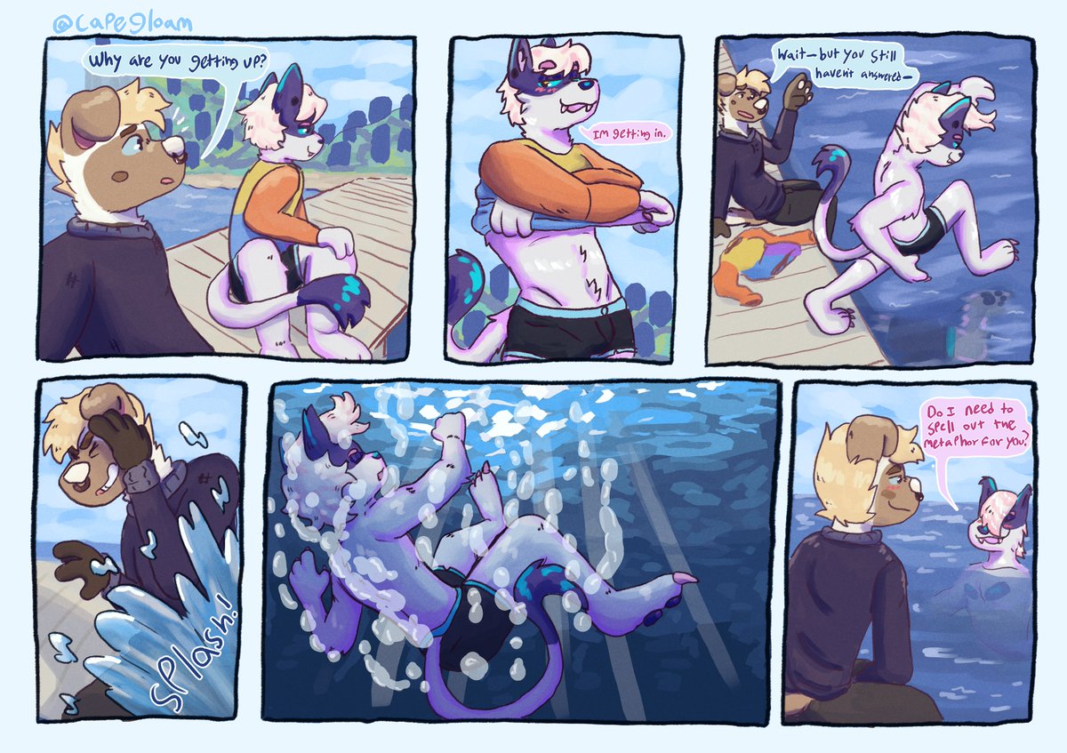 Do I need to spell out the metaphor for you? 🌊