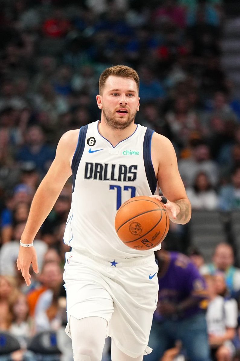 Luka Doncic today 24 Points 3 Rebounds 5 Assists 2 Blocks 2 Steals 50 FG% Lead the Mavs to a 14-Point win vs the Utah Jazz