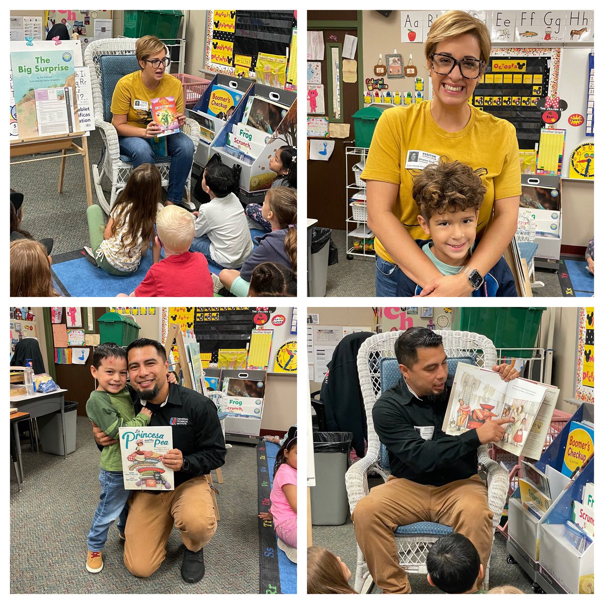 Thanks to everyone who came and read to us for Hispanic Heritage month.  We had parents, a grandparent, and an AHS student, from Mexico, Puerto Rico and Cuba.  We enjoyed learning from you!#eseSOAR <a href="/HumbleISD_ESE/">Eagle Springs Elem</a> <a href="/MurungiMaria/">Maria Murungi🧡</a>