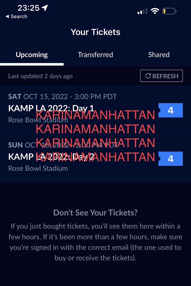 πks π (@karinamanhattan) on Twitter photo Hey guys Iβm going to do a giveaway for KAMP LA.
I have 8 tickets in total
DAY 1: 4 tickets GA
DAY 2: 4 tickets GA
Rules: follow <a href="/karinamanhattan/">πks π</a>
Like and retweet this and comment the artist u want to see.
#KAMP #KAMPLA #kpop #giveaway
I will select the winners in about 1 hr. Hey guys Iβm going to do a giveaway for KAMP LA.
I have 8 tickets in total
DAY 1: 4 tickets GA
DAY 2: 4 tickets GA
Rules: follow <a href="/karinamanhattan/">πks π</a>
Like and retweet this and comment the artist u want to see.
#KAMP #KAMPLA #kpop #giveaway
I will select the winners in about 1 hr.