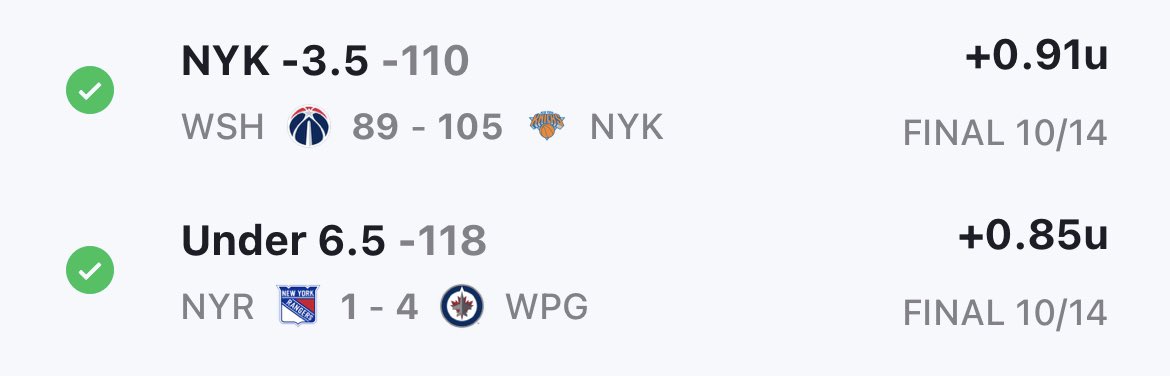 CocksLocksBets's tweet photo. POD 2-0 💰✅ https://t.co/sIE45m2ZBa