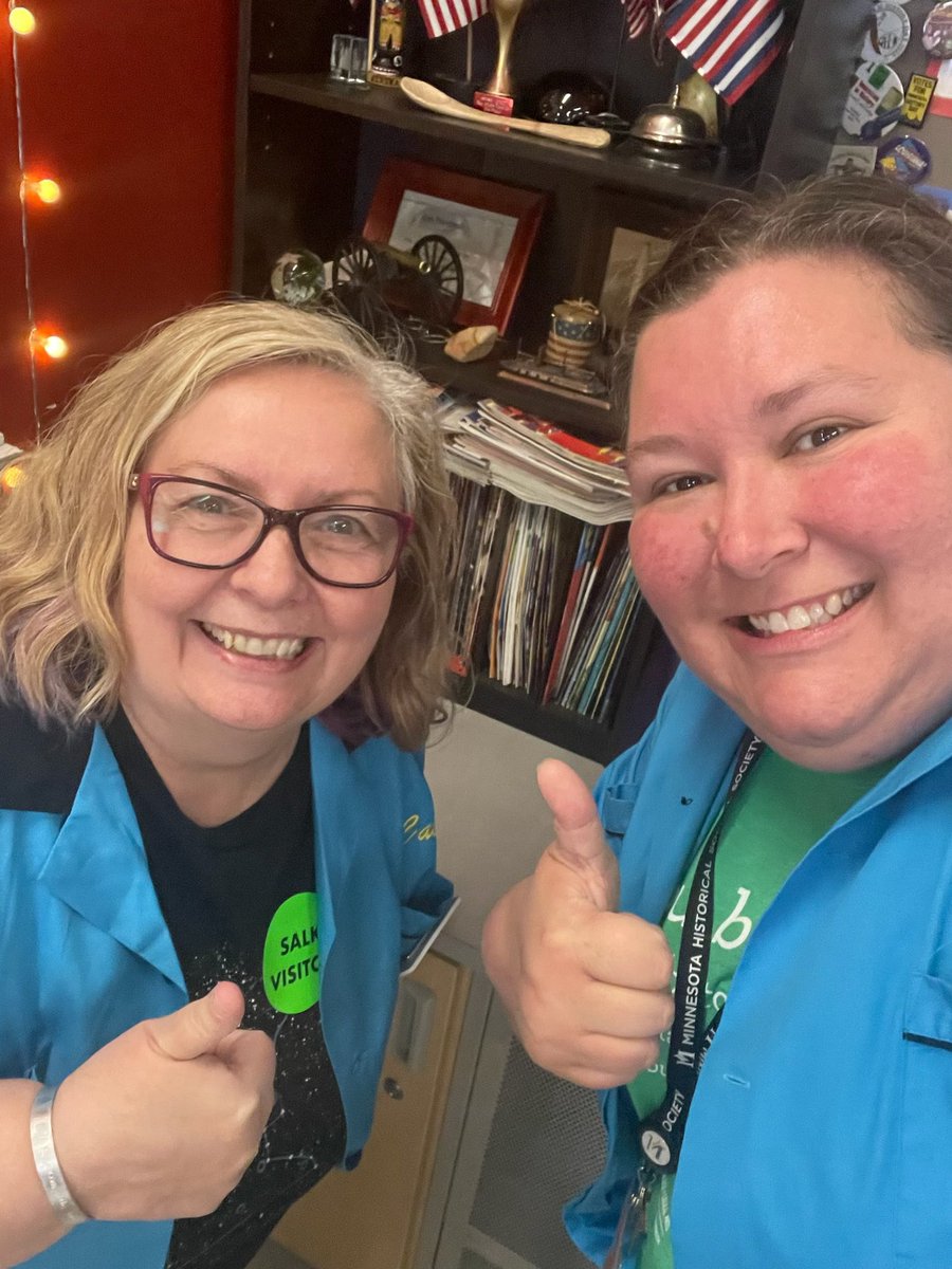 MrHustvedt's tweet photo. WOW! What a great 1st annual #STEMfest today at @SalkSTEM @ISD728 Social Studies classes flexed their inquiry skills with our friends from @MNHistoryDay and @MinitexMN We are proud of our partnership, now in its 15th year! Can’t believe it! Soooo many students have benefitted! https://t.co/9vYAAzRGui