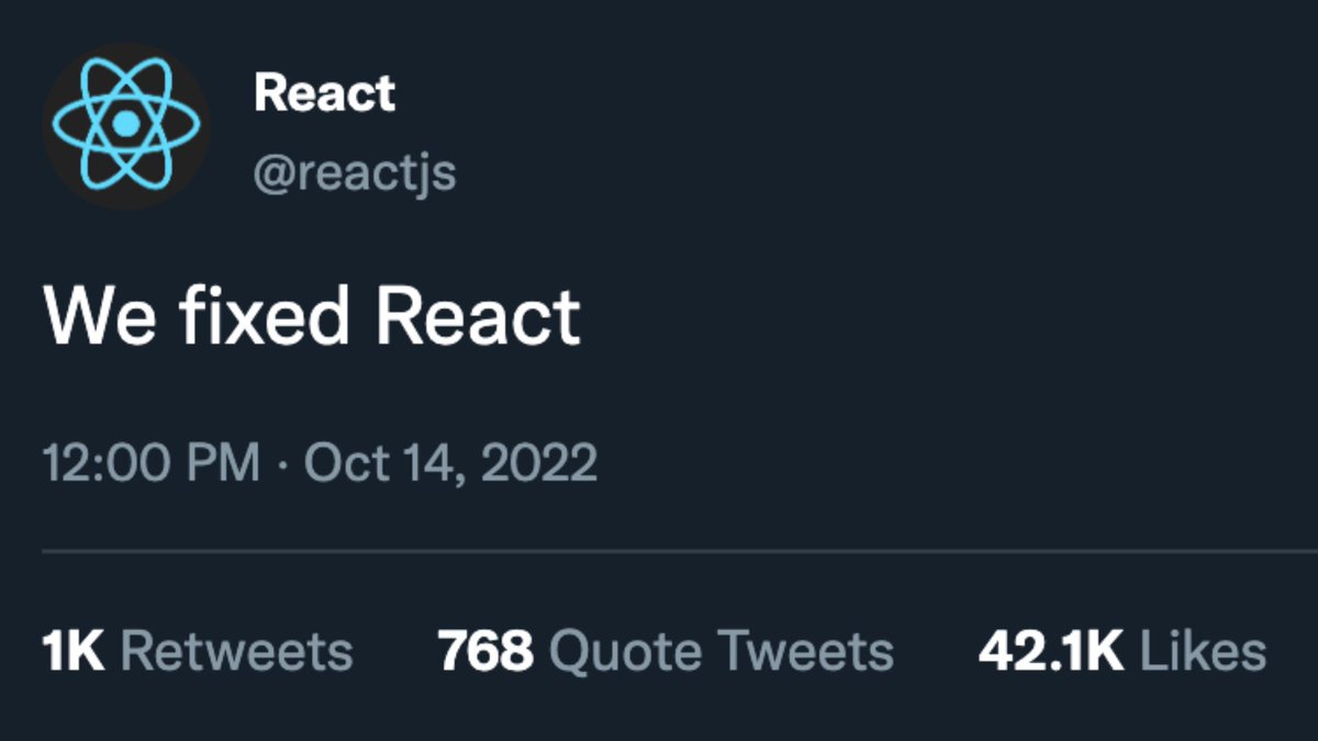 THEY FIXED REACT??!? (NEW VIDEO UP NOW) youtu.be/iOpTdwf96NQ