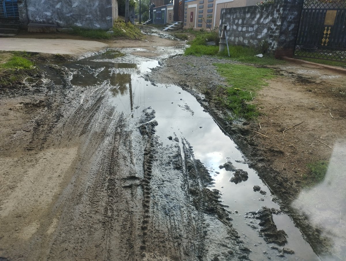 Gopich07's tweet photo. Alas!The 350meters along strech street located(VASANTHAPUR KHILAWARANGAL HANAMKONDA 4th Division AARE WADA) in that more thn 150M even nt a stepable due to lack of proper drainage system more over leakage of BHAGHIRATHA WATER.we r really Deep in dumps with the GWMC bum woking... https://t.co/cUQK7hZRKa