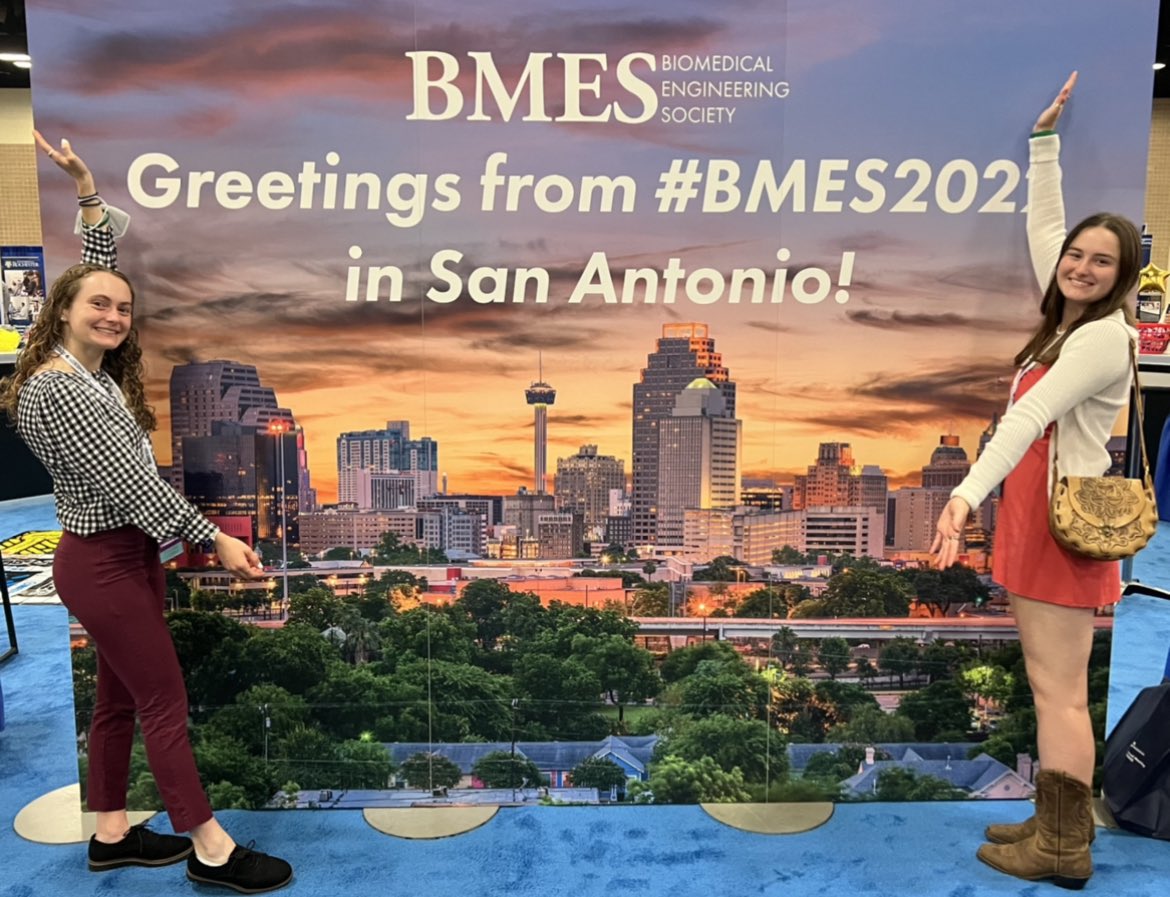 First conference in the books! #BMES2022 was such a special experience thanks to <a href="/pennbioeng/">Penn Bioengineering</a> and <a href="/CEMB_STC/">CEMB</a>. I loved meeting so many brilliant leaders in the field and learned a ton — can't wait for next year!