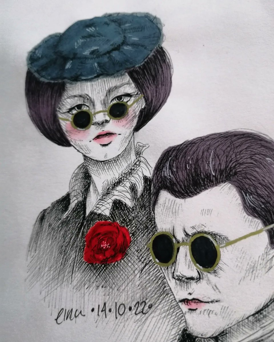 eina_art's tweet photo. Day 14: ❤️ Crimson Peak ❤️
#inktober #inktober2022 #sadinktober22 #spooky #spookyfilms #terrormovies #crimson #tomhiddleston #copic #crayola #molotov #micron #art #draw #einavg #eina #einaart https://t.co/0guuoqISfG