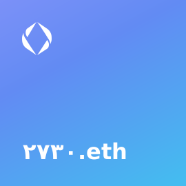 ٢٧٣٠.eth sold for 0.068 ETH ($87.59515 USD) on ENS.Vision
#ENS #ENSVision #ensdomains
ens.vision/name/%D9%A2%D9…