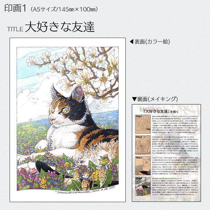 【動物セット🐈】動物をテーマにした孝夫印画を栞とセットにした商品です。今ならさらに届いてお楽しみの特典も付いて送料無料ですよ😉

◾️BOOTH
https://t.co/Zb3HERTZ81

◾️minne
https://t.co/OANhUZoCrO

◾️メルカリ
https://t.co/q7iw6fb8vm 
