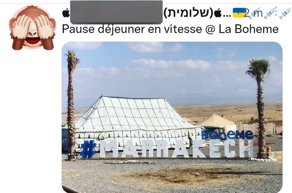 SalomonRainbow's tweet photo. #SamiaLomé qui essaye de vendre du rêve avec ses deux balais à chiottes retournés sensés être des palmiers plantés sur un terrain vague sur lequel trône une guitoune de bédouins derrière des dunes de sable. Okay 😂 
#ozerevent https://t.co/dS79k5vKKP