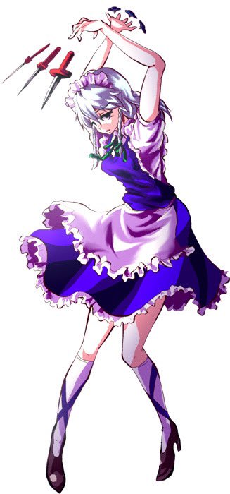 十六夜咲夜 「#世界私の絵柄変わりすぎだろ選手権 そうだぞ 」|ゆたろう@例う51aのイラスト