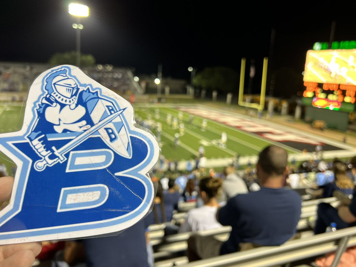 WeissBHS's tweet photo. Our Blue Raiders came up short tonight, but what a ride! So proud of our team, our spirit groups, and our fans! #BELLieve #FlatBlueRaider #161 https://t.co/qfUtfDeeEk