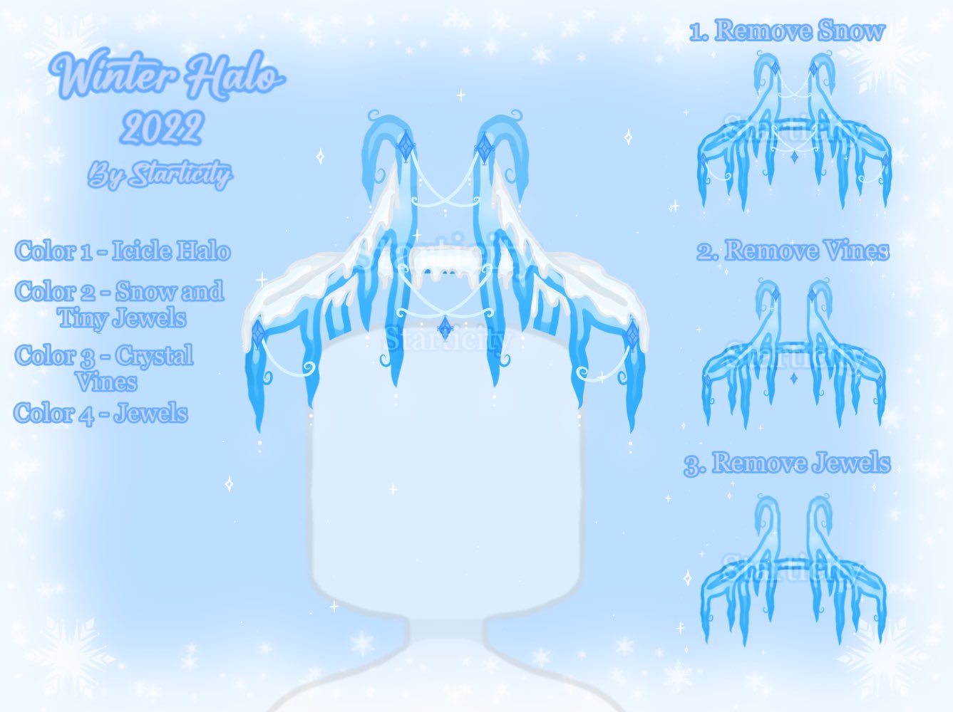 Star 🎀 on Twitter "Winter Halo 2022 Halo + Badge ️🌨️ Concept 4 