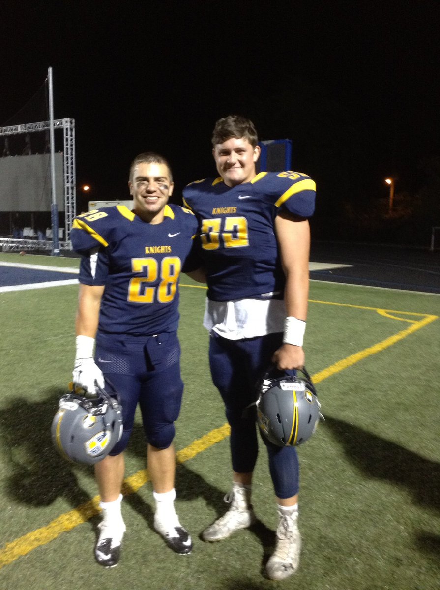 CoachLotz77's tweet photo. 6 years ago I never could’ve imagined us coaching against each other! #BigKnightLittleKnight @robgibsonov  @MarianUFootball https://t.co/7spuifmygs