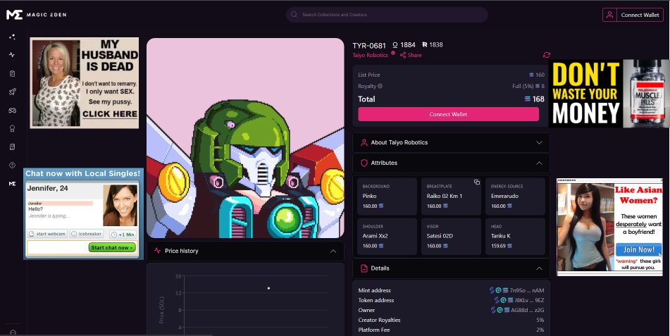 TaiyoRobotics's tweet image. We have come up with a new way to make revenue since royalties have been removed.

TaiyoAd platform coming soon.