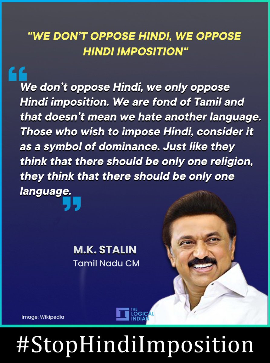 anandappuu's tweet photo. #StopHindiImposition https://t.co/t95fz1tw7N