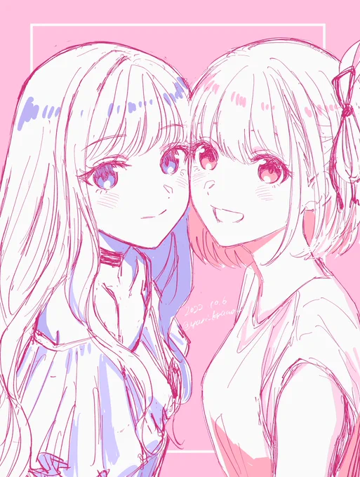 3700いいねとRTありがとうございます!他にも最終話以降の妄想話とか落書きとにかくのんびり描いてるのでもし見かけた時はよろしくお願いします! 