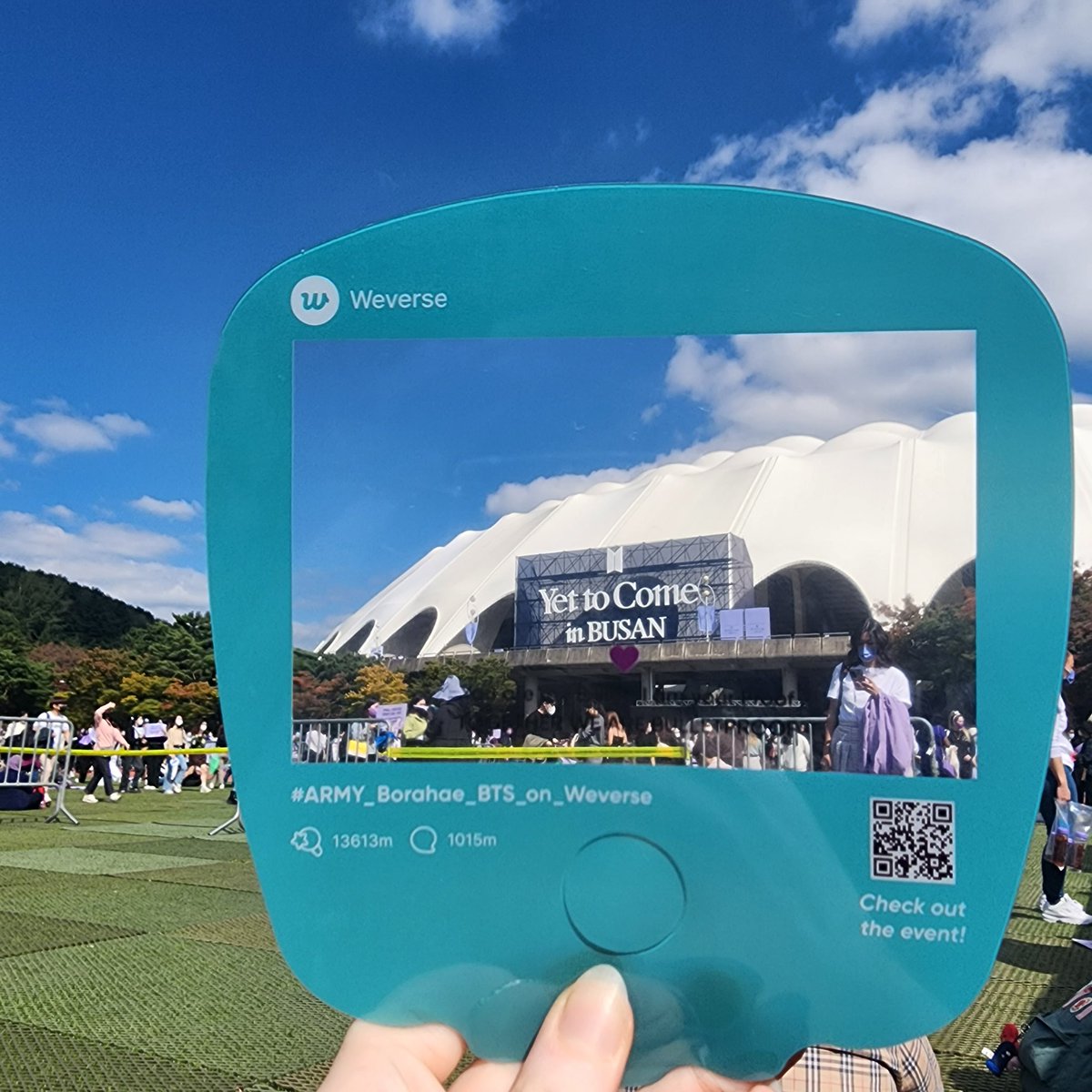 TheRealKellyy's tweet photo. Today's the day! 
#YetToComeinBUSAN #bts  #BTS_YetToCome_Weverse_LIVE https://t.co/FKmVqpobuK