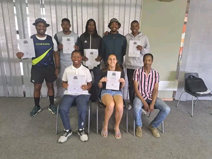 CCTAC would like to congratulate Mr. Leuba Molefe for completing his ASA Level 1 coaching course. We are proud of you coach and we look forward to your contribution in making us better athletes. #C2TAC #CCTAC