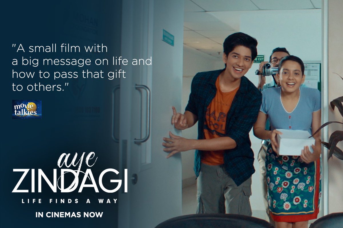 PlatoonOneFilms's tweet photo. "A small film with a big message on life and how to pass that gift to others."
@MovieTalkies #AyeZindagi 

Book your tickets on https://t.co/cubZJP74y4 https://t.co/heQerTdoAU