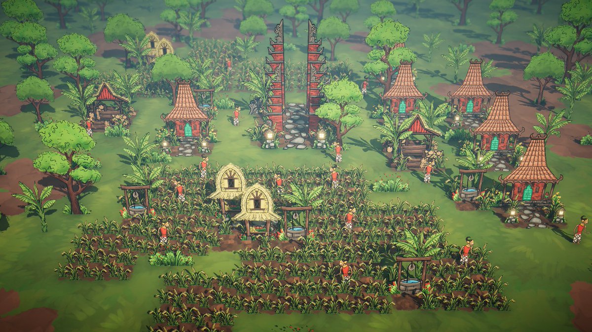 ray_ervian's tweet photo. Have a nice weekend from the Village of Kahuripan! 

A cozy village builder and farming management mobile game in-development, made for #QuickPlay2022 Gamejam :)

Gameplay soon!

#screenshotsaturday #madewithunity #unity3d #indiegame #IndieGameDev #game #gamedev #citybuilder https://t.co/ng2Hza1irf