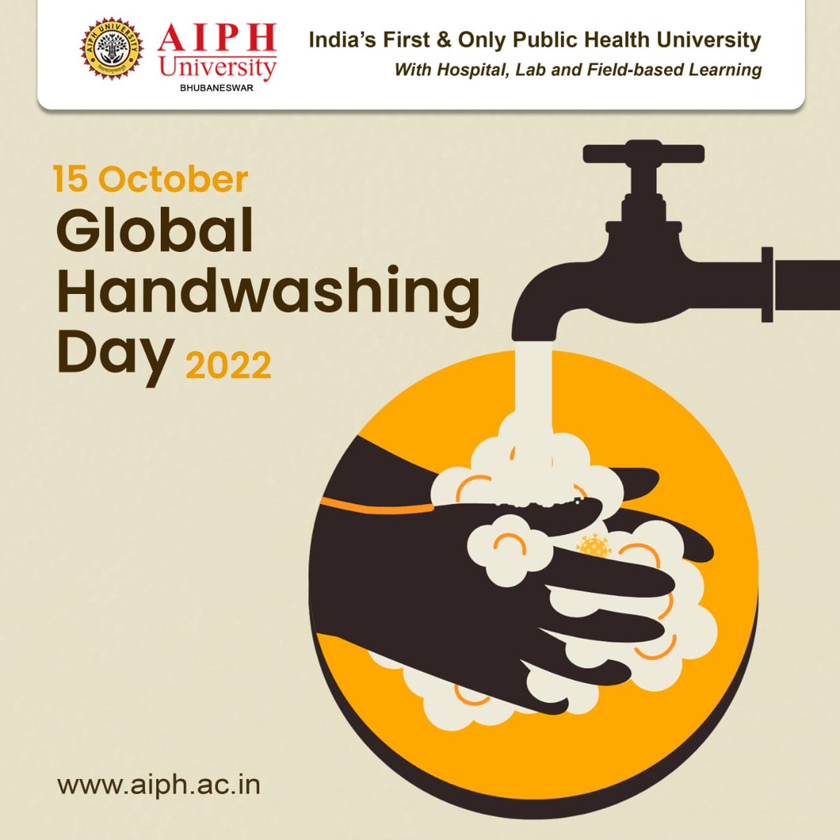aiphuniversity's tweet photo. Protect yourself and others from getting sick. Wash your hands, Maintain Hygiene and Save Lives. #WorldHandwashingDay
@HFWOdisha @NHPINDIA @WHO @UNICEFIndia @IPR_Odisha
handhygiene #handhygieneforall #handwash #maintainhygiene #OneHealth #publichealthmatters https://t.co/b9sThLZBdo