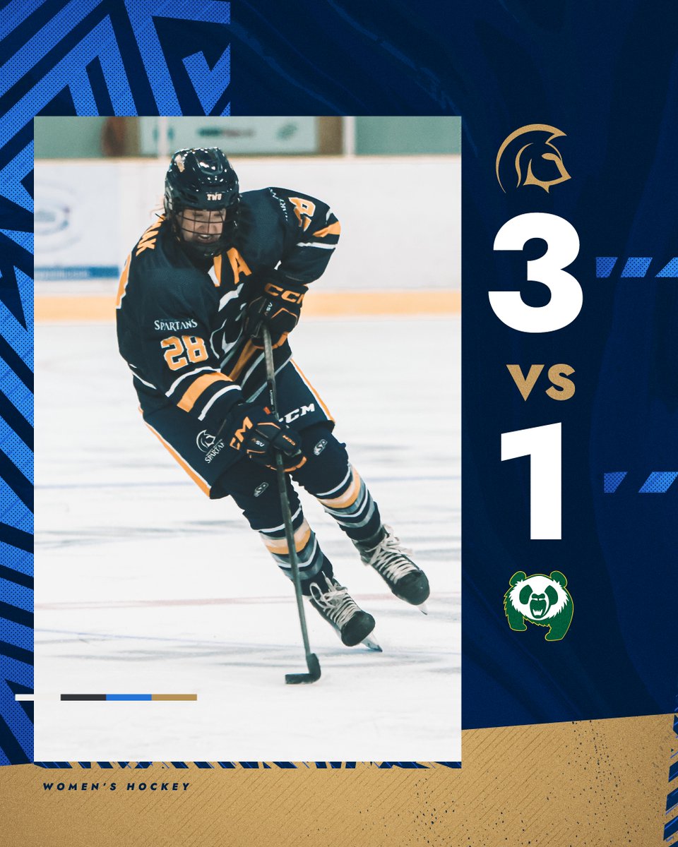 WHKY | Spartans WIN! 

<a href="/TWUSpartansWHKY/">TWUWomensHockey</a> earns a 3-1 victory over <a href="/BearsandPandas/">UAlberta Golden Bears & Pandas</a>! 

#BeSpartan