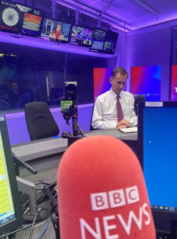 He came to praise the Prime Minister but buried her economic strategy. <a href="/Jeremy_Hunt/">Sir Jeremy Hunt MP</a> on <a href="/BBCr4today/">BBC Radio 4 Today</a>