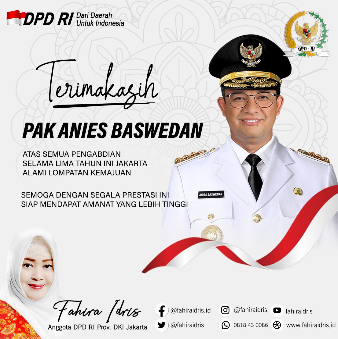 Fahira Idris DPD RI tweet media