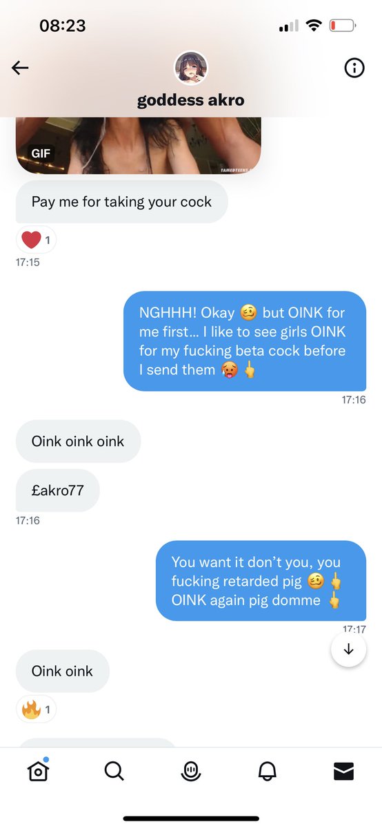 BTimewaster's tweet photo. Fuck yes! 🥴 I love wasting retarded domme’s time 😂

Don’t worry pig dommes, if you do a good job on sucking my stink beta scamcock, I’ll send a big fat REQUEST across your fucking face 🥴🖕

#catfish #findom #catfishdomme #catfishfindom #scamkink #scamaddict #scamfetish https://t.co/0iZmLadoQr