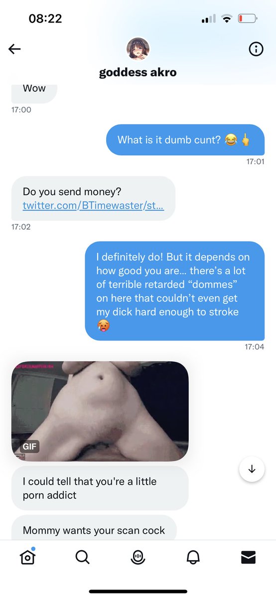 BTimewaster's tweet photo. Fuck yes! 🥴 I love wasting retarded domme’s time 😂

Don’t worry pig dommes, if you do a good job on sucking my stink beta scamcock, I’ll send a big fat REQUEST across your fucking face 🥴🖕

#catfish #findom #catfishdomme #catfishfindom #scamkink #scamaddict #scamfetish https://t.co/0iZmLadoQr