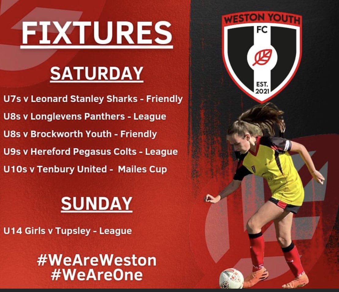 Weston Youth Football Club tweet media