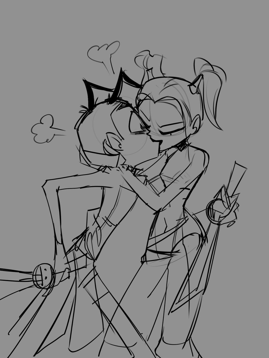 NOT_THE_BEEEES's tweet photo. HELP SHES EATING HIS FACE 

#jthm #devnny https://t.co/DN6Dek801g