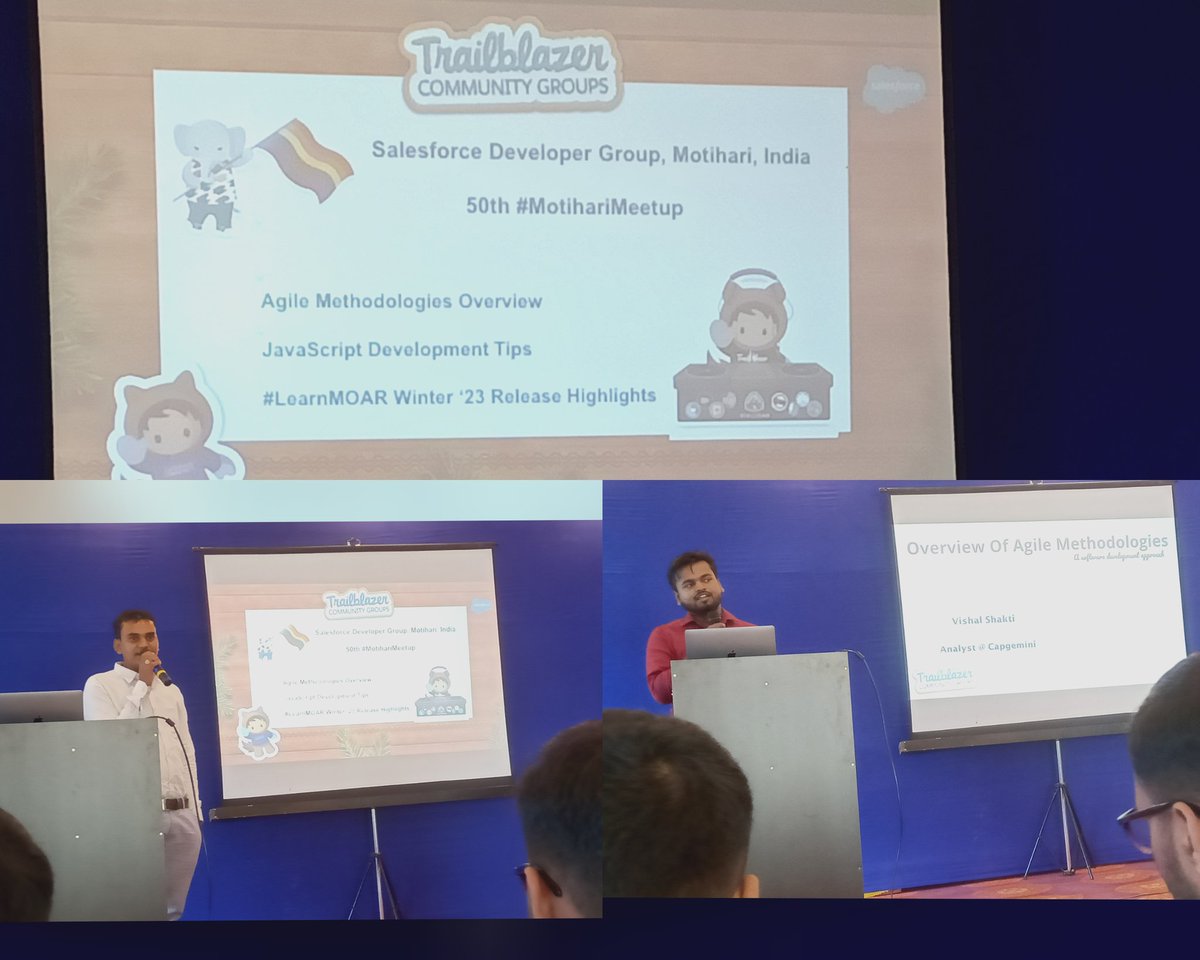 Rahul_kr_it's tweet photo. Attending #MotihatiMeetup 
Salesforce Developer Group,Motihari India
50th #MotihariMeetup https://t.co/xbQlKhac5R