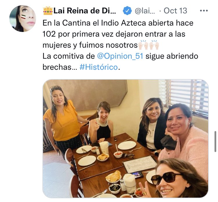 carolhsolis's tweet photo. El problema con tener las prioridades enburbujadas es que les da por celebrar la banalidad de entrar a una cantina hipster y la equiparan con "abrir brechas" como si esa fuera una gran batalla ganada. 
#Parendemamar https://t.co/JXBykzviIl