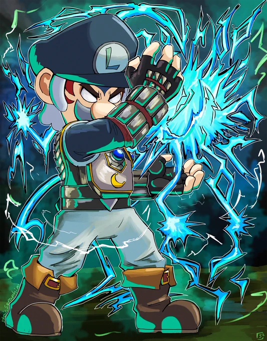 ~If Fierce Deity Mask was an Item in  Luigi~ #SmashBros #MarioBros #Zelda 