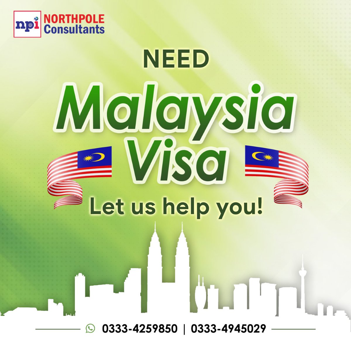 ConsultantsNpi's tweet photo. 🇲🇾🇲🇾🇲🇾🇲🇾🇲🇾🇲🇾
Planning to apply for your #StudyVisa, Tourist Visa, #FamilyVisa or #SingleEntry Visa for #Malaysia🇲🇾? The Exceptionally Professional team of Northpole Consultants is just a step away. Pick your phone and discuss your profile with us. https://t.co/s9nFqywmCw