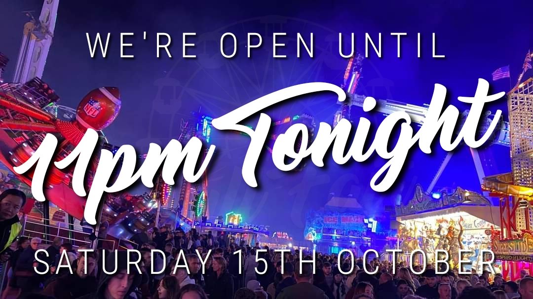 Sadly its our final day, but we are here until 11 tonight, have a brilliant time when visiting us today. 

Remember to check latest travel information for Park and Ride via <a href="/StagecoachEMid/">Stagecoach East Mids</a> and bus services in and around Hull from <a href="/EYBuses/">East Yorkshire</a>